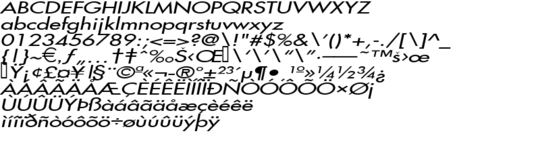 Product picture FusiExtended Italic