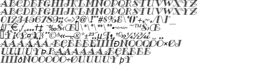 Product picture Gallery Italic