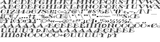 Product picture GalleryWide Italic