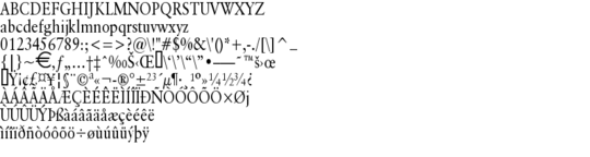 Product picture GarrickCondensed Normal