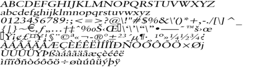 Product picture GarrickExtended Italic