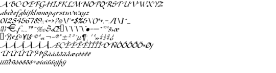 Product picture Gaze Italic