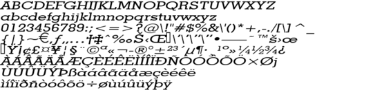 Product picture GeoExtended Italic