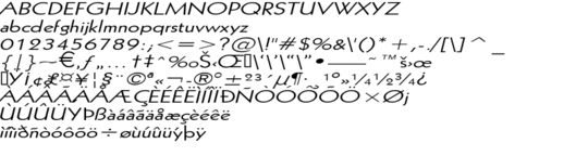 Product picture Geo112Extended Italic