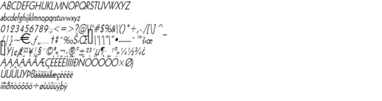 Product picture Geo112Thin Italic