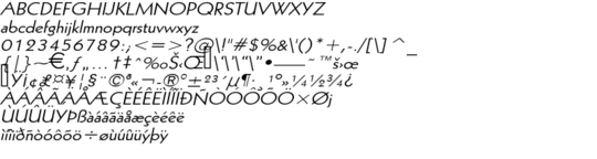 Product picture Geo112Wide Italic