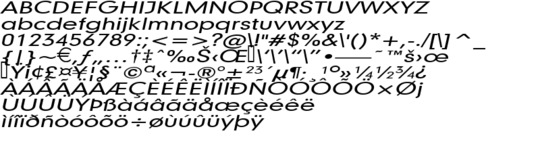 Product picture Geo579Extended Italic