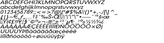 Product picture Geo579Wide Italic