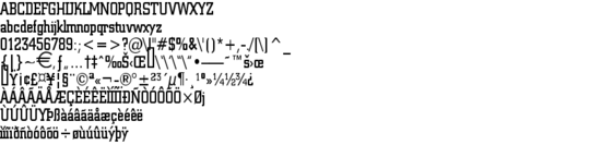 Product picture Geo957Condensed Normal