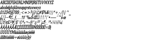 Product picture Geo957Thin Italic