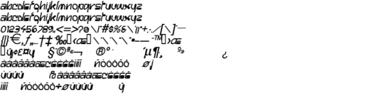 Product picture Hanger BoldItalic