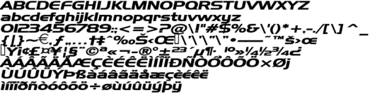 Product picture HanzelExtended BoldItalic