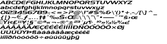 Product picture HanzelExtended Italic