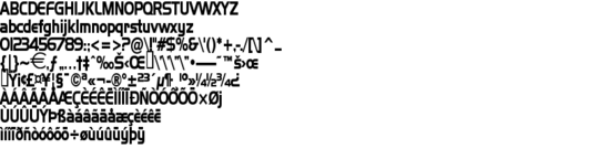 Product picture HanzelThin Bold