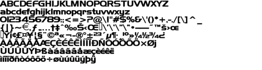 Product picture HanzelWide Bold