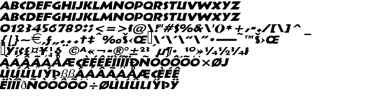 Product picture IndyWide Italic