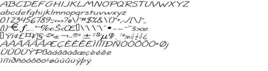 Product picture JoltExtended Italic