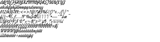 Product picture JotsThin Italic