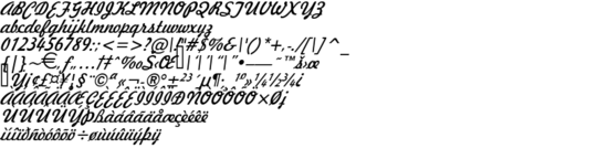 Product picture Jott43 Italic