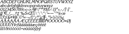 Product picture Keira Italic