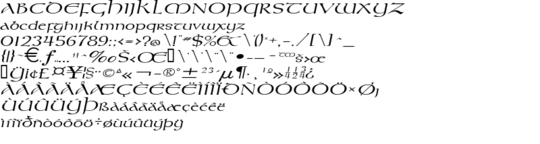 Product picture KeltExtended Italic