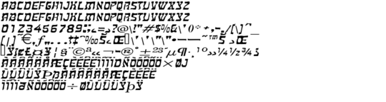 Product picture KosherExtended Italic