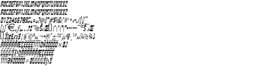 Product picture KosherThin Italic