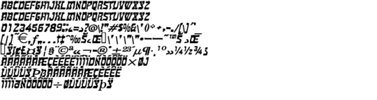 Product picture KosherWide BoldItalic