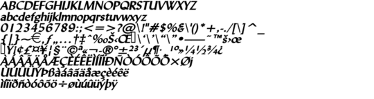 Product picture LyndaWide BoldItalic