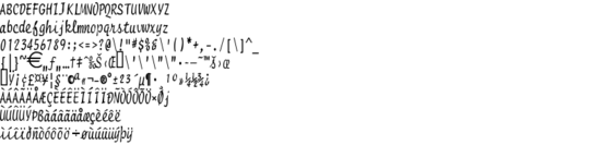 Product picture ManuscriptThin Normal