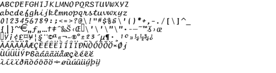 Product picture ManuscriptWide Normal