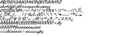 Product picture MysticWide Italic