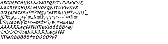 Product picture Mythology BoldItalic