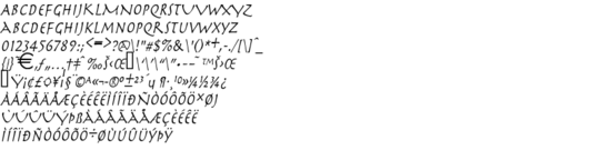 Product picture MythologyCondensed Italic