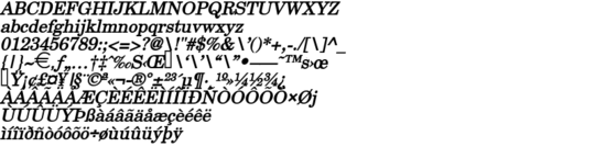 Product picture NewBoston BoldItalic
