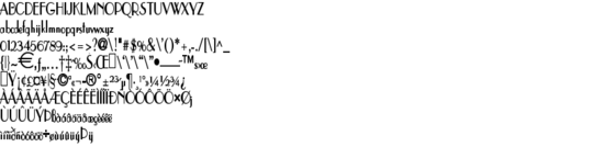 Product picture ParisCondensed  Bold