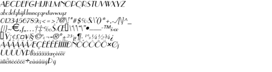 Product picture Paris Italic