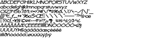 Product picture PersiaWide BoldItalic