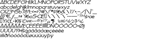 Product picture PersiaWide Italic