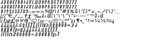 Product picture PhoenixExtended Italic