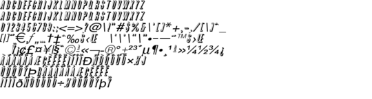 Product picture PhoenixWide Italic