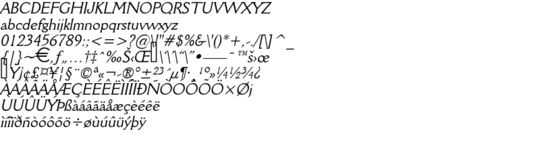 Product picture Rory Italic