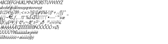 Product picture RoryThin Italic