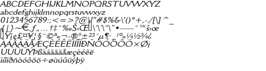 Product picture RoryWide Italic