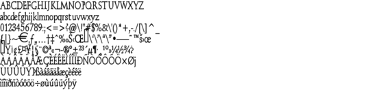 Product picture SchroederCondensed Bold