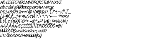 Product picture ScrollHeavy Italic