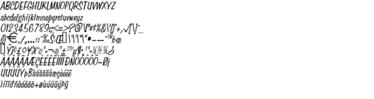 Product picture SimpsonCondensed Italic