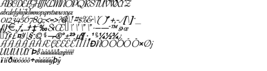 Product picture Tango BoldItalic