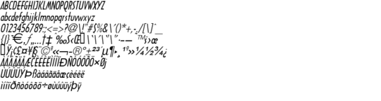 Product picture Tech Italic