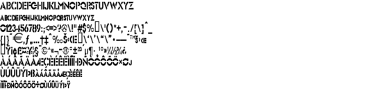 Product picture TemplettCondensed Normal